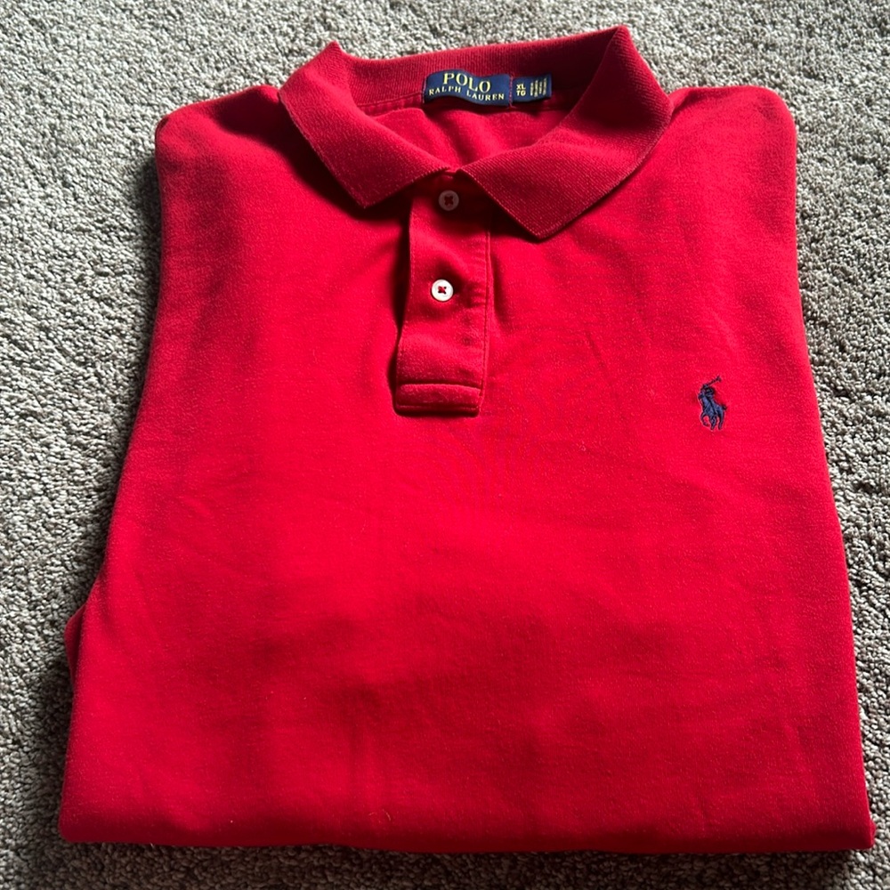 Mens POLO Ralph Lauren Polo Shirt Size XL